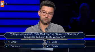 'Şifaiye Medresesi', 'Gök Medrese' ve 'Buruciye Medresesi' hangi ilde bulunan tarihî yapılardır?