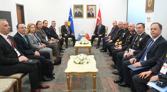 İçişleri Bakanı Mustafa Çiftçi, Kosova İçişleri Bakanı ile görüştü