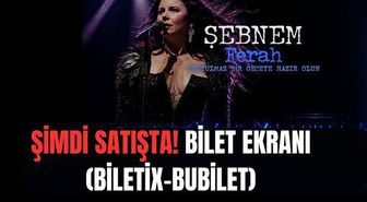 Şebnem Ferah konser BİLETİ AL (BİLETİX BUBİLET) Şebnem Ferah konser bilet nereden, nasıl alınır? Şebnem Ferah konser biletleri ne kadar?