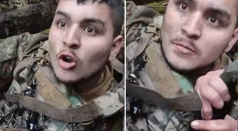 Ukrayna ordusunda savaşan Kolombiyalı asker, Ruslar tarafından esir alındı