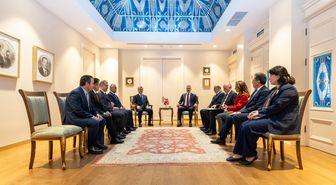Dışişleri Bakanı Fidan, IKBY Başbakanı Barzani ile İstanbul'da görüştü
