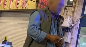 Alkollü sürücü polis ve bekçilere tehditler savurdu