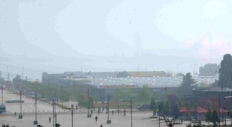 Samsun'da pus ve sis etkisini sürdürüyor
