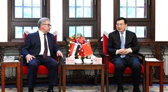 Xinhua Başkanı, Mısır'ın Çin Büyükelçisi ile Görüştü