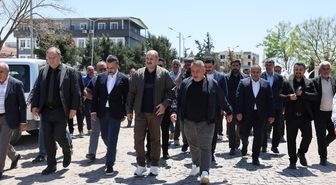 Başkan Gülpınar, afet sonrası Birecik’te esnaf ve vatandaşlarla buluştu