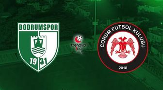 Bodrumspor Çorum FK tek maç mı, rövanşı var mı?
