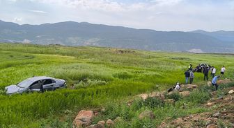 Gaziantep'te iki otomobilin çarpıştığı kazada 5 kişi yaralandı