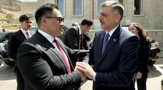 İçişleri Bakanı Çiftçi, Moğolistan Başbakan Yardımcısı Nomtoibayar ile görüştü