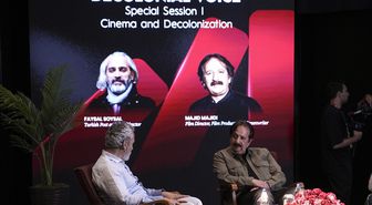 İranlı yönetmen Mecid Mecidi, 'World Decolonization Forum'da konuştu Açıklaması