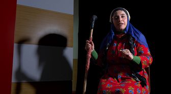 Kadın meddahtan görme engelli öğrencilere eğitim