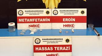 Kahramanmaraş'ta uyuşturucu operasyonunda yakalanan 3 şüpheli tutuklandı