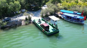Dalyan Kanalı'nda Feribot Seferleri Zamandan Tasarruf Sağlıyor