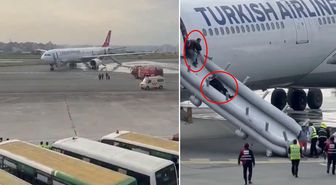 THY uçağında yangın paniği! Yolcular acil çıkışlardan tahliye edildi