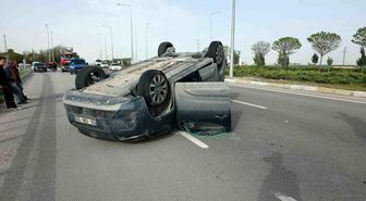 Aksaray'da otomobil ile hafif ticari araç çarpıştı: 2 yaralı