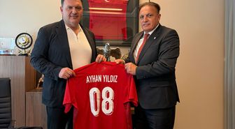 Avrupa Türk Futbol Federasyonu'ndan TFF'ye ziyaret