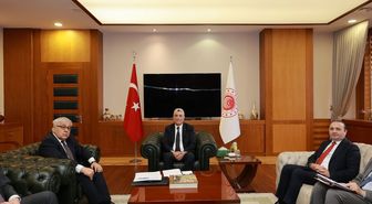 Ticaret Bakanı Bolat, Rusya ve İtalya Büyükelçileriyle Görüştü