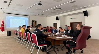 Eceabat'ta Orman Yangınlarıyla Mücadele Komisyonu toplandı