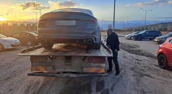 Erzurum'da polisin 'dur' ihtarına uymayan alkollü sürücüye 250 bin lira ceza verildi