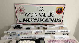 Germencik'te uyuşturucu operasyonu