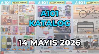 A101 Aktüel Ürünler 14 Mayıs! A101 katalog bu hafta neler var?