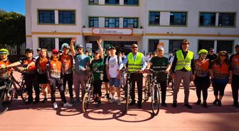 Selçuk’ta Gençlik Haftası coşkusu: Pedallar bağımlılığa karşı döndü