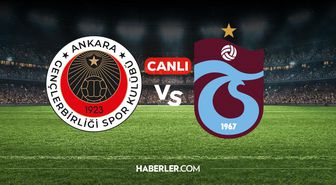Gençlerbirliği Trabzonspor CANLI nereden izlenir? Gençlerbirliği Trabzonspor maçı hangi kanalda, nereden izlenir?