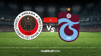 Gençlerbirliği Trabzonspor maçı kaç kaç? MAÇ SONUCU! Gençlerbirliği Trabzonspor golleri kim attı, canlı maç anlatımı!