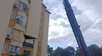 Denizli'de yıldırım düşmesi sonucu 2 kişi yaralandı