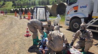 Diyarbakır'da 'Afet Sağlık Tatbikatı' gerçekleştirildi