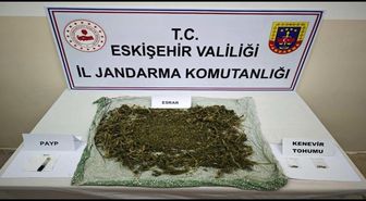 Eskişehir'de jandarmadan uyuşturucu operasyonu