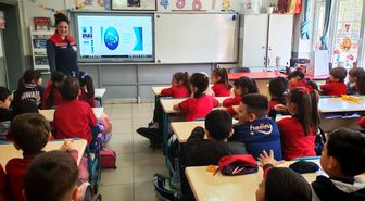 İlkokul öğrencilerine gıda israfının önlenmesi, balığın faydaları ve beslenme eğitimi verildi