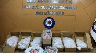 İzmir'de 11 milyon 904 bin 456 sentetik hap ele geçirildi