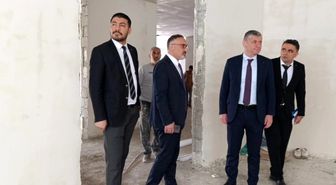 Kars'ta kütüphane yatırımları yerinde incelendi