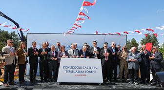 Konukoğlu Taziye Evi’nin temeli dualarla atıldı