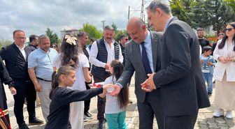 Salıpazarı'nda özel eğitim öğrencilerinden resim sergisi
