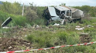 Kütahya'da yolcu treni kamyonete çarptı: 1 ölü, 3 yaralı