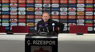 Çaykur Rizespor-Beşiktaş maçının ardından açıklamalar