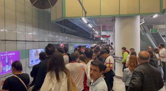 Yenikapı-Hacıosman metro hattında teknik arıza - 1