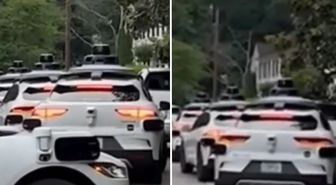 Atlanta’da yolcusu olmayan otonom araçlar mahalleyi istila etti