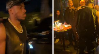 Geceye damga vuran görüntü! Osimhen'in surat ifadesini görenler anlam veremedi