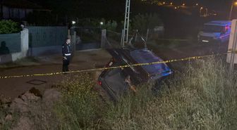 Kırıkkale'de hafif ticari araç şarampole devrildi; 1 ölü, 3 yaralı