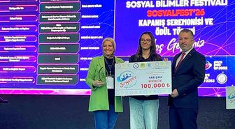 Erzurumlu Lise Öğrencisi İkra Seltu Güler, Sosyalfest 2026’da Türkiye Birincisi Oldu