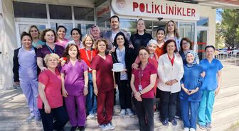 Menteşe Devlet Hastanesi'nde hemşireler haftası kutlandı