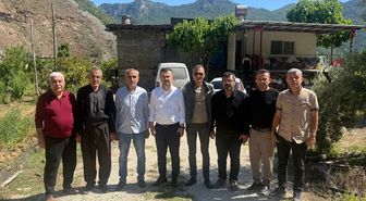 MHP'li Yayla'dan Aşağı Kükür Mahallesi'ne ziyaret