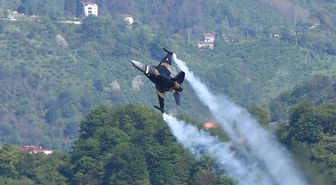 SOLOTÜRK Giresun'da prova uçuşu gerçekleştirdi