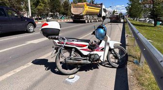 Tavşanlı'da otomobil motosiklete çarptı: 1 ağır yaralı