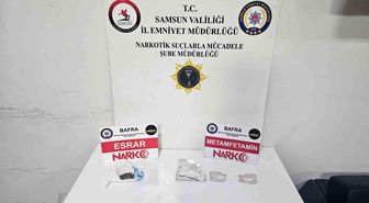 Bafra'da uyuşturucu operasyonunda 1 tutuklama