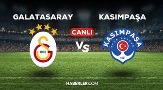 CANLI YAYIN: Kasımpaşa Galatasaray CANLI nereden izlenir? Kasımpaşa Galatasaray maçı hangi kanalda?