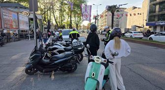 Ereğli'de motosiklet denetimi: Trafik ekipleri göz açtırmadı