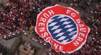 Bayern Münih şampiyonluk kutlaması pankart olayı nedir? 1860 Münih taraftarının açtığı pankartta ne yazıyor?